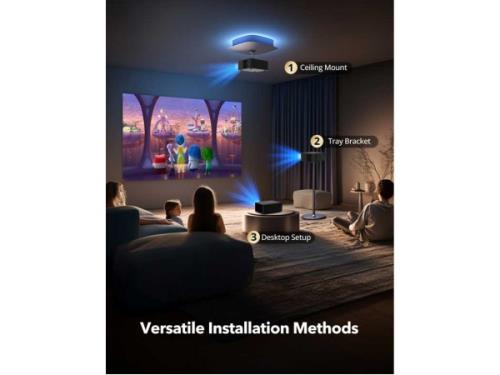 En ucuz TAOTRONICS TT-SP011 700ANS 1920x1080 FHD Kablosuz Taşınabilir Smart LED Projektör